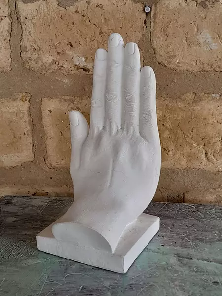 Mano Estilo Tranca Libros Blanca Unidad