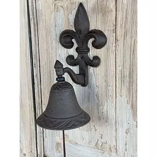 Campana Soporte Flor De Lis