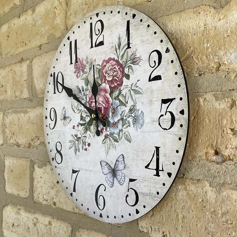 Reloj con rosas online diseño