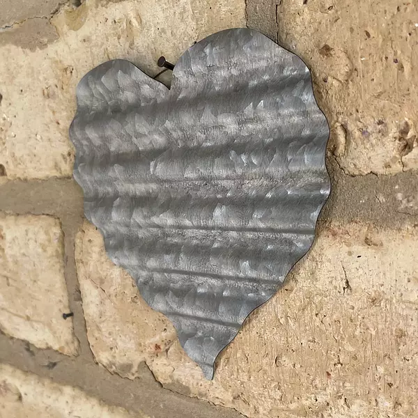 Corazón Galvanizado Pequeño