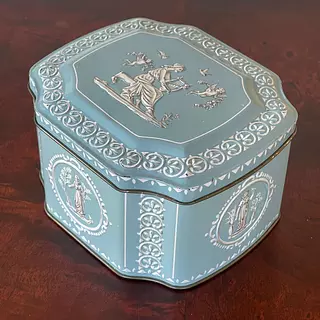 Caja Inglesa Estilo Wedgwood - Inglaterra 1990