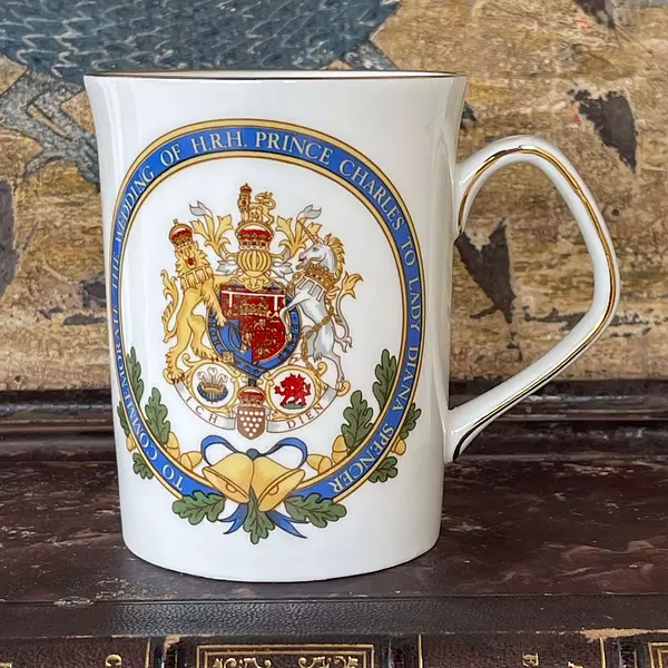 Mug Royal Wedding Carlos Diana July 1981