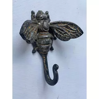 Percha Con Forma De Abeja En Hierro Fundido