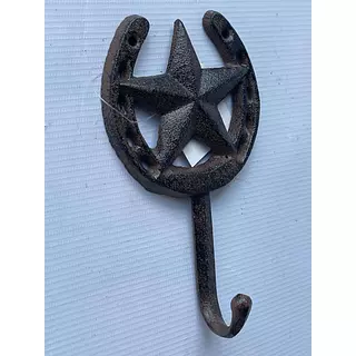 Percha Estrella Del Oeste Y Herradura