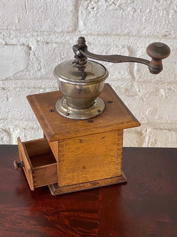 Molino Café Manual Retro Cerámica - Molinillo Grano Mini Para Hogar U Oficina