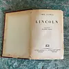 Libro Lincoln De Emil Ludwig 1940