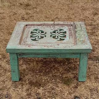 Mesa Rústica Encimera Calada