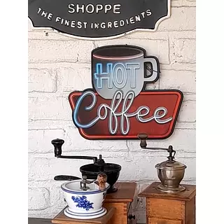 Letrero Hot Coffee