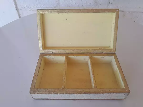 Caja Florentina De Madera Fomerz 1970