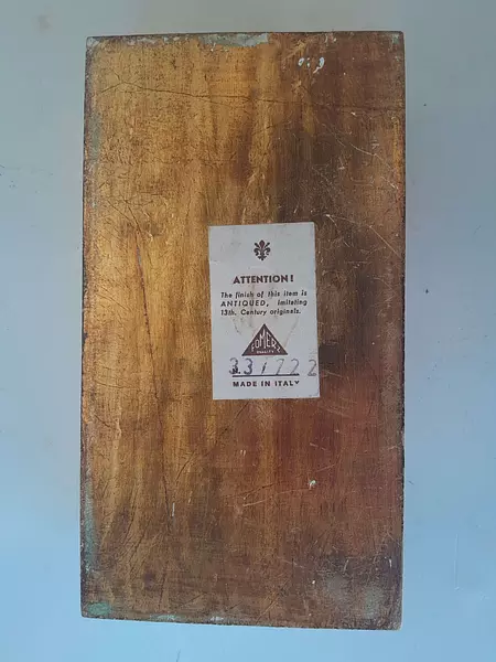 Caja Florentina De Madera Fomerz 1970