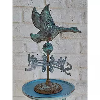 Veleta De Cobre Patinado De Sobre Mesa