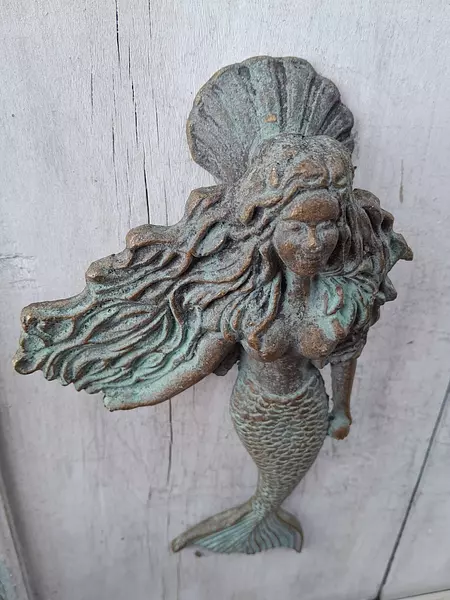 Aldaba Sirena En Bronce