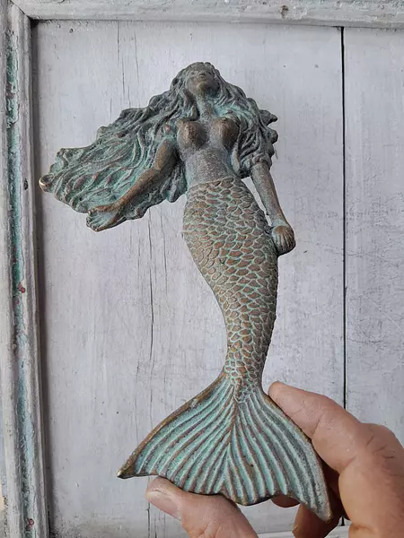 Aldaba Sirena En Bronce