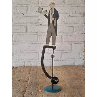 Mesero Movil En Hierro Francés