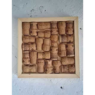 Caja Base Corchos De Champagne Hecha A Mano