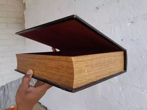 Caja Con Forma De Libro