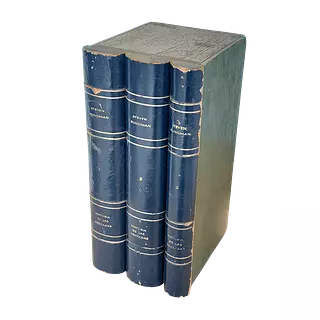 Libros Falsos Caja De Madera Y Lomo De Cuero