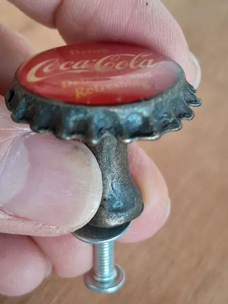 Perilla De Coca Cola Metálica