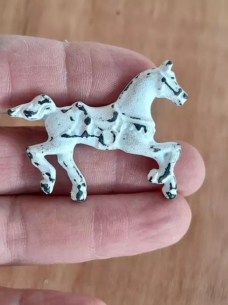 Perilla Metálica Con Diseño De Caballo