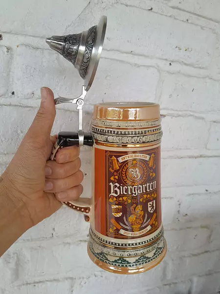 Jarro Cervecero Alemán Biergarten