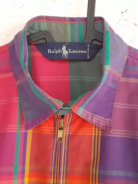 Chaqueta Polo Ralph Lauren A Cuadros 1990