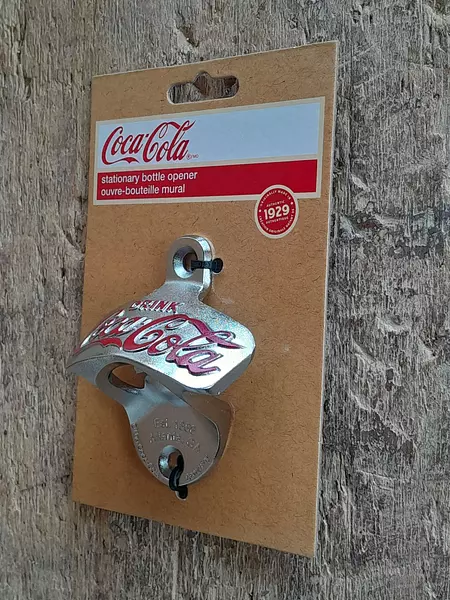 Destapador Coca Cola De Pared Réplica 1929