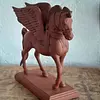 Figura Pegaso Terra Cotta Franklin Mint 1987