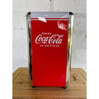 Servilletero Coleccionable Coca Cola Réplica De 1970