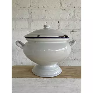 Sopera Esmalte Blanco Suecia 1940