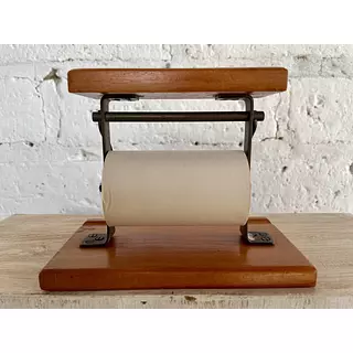 Pequeño Dispensador De Papel Para Notas 1970