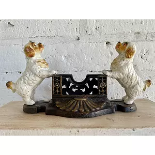 Tarjetero Sostenido Por Perros