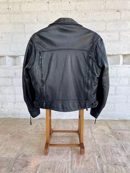 Chaqueta Harley Davidson Talla L Con 8 Escudos 1990