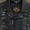 Chaqueta Harley Davidson Talla L Con 8 Escudos 1990