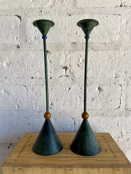 Candelabros Diseño De Christian De Beaumont Francia 1980