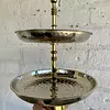 Soporte 2 Platos Martillados