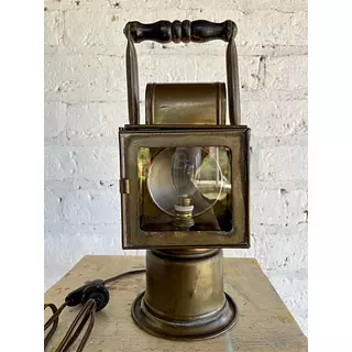 Lámpara De Carburo - Belgica 1920