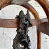 Campana De Bronce Budista Con Soporte - Indonesia S Xix