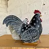 Figura De Gallo Gallina Y Pollitos