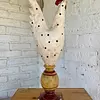 Figura De Gallina Sobre Pedestal