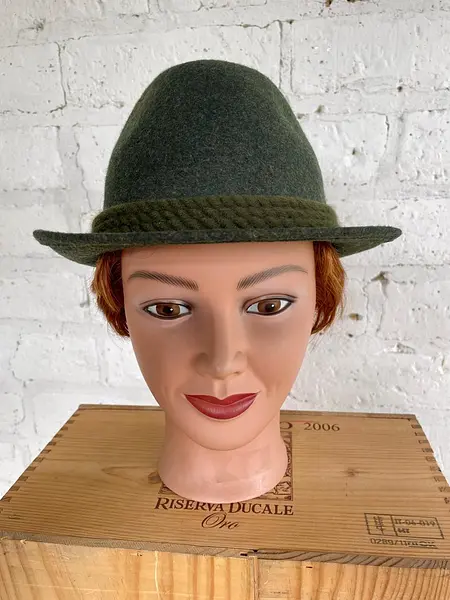 Revisar Sombrero Tirolés Verde - Alemania 1980