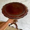 Mesa De Vino De Caoba Estilo Victoriano - Colombia 1940