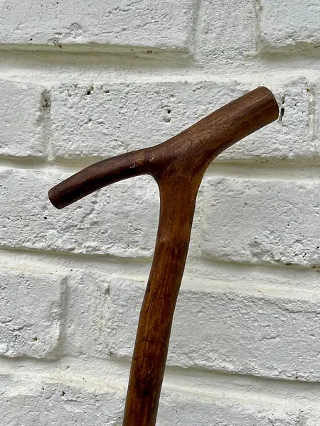 Bastón Artesanal Mango En Forma De Horqueta