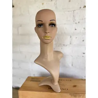 Cabeza Maniquí Cuello Largo