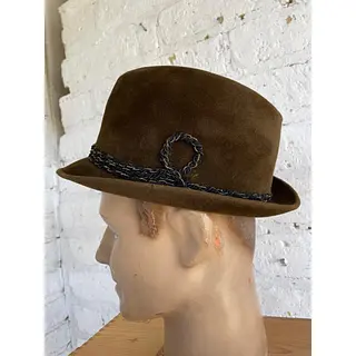 Sombrero Fedora Darwin Cinta Entrelazada - Ee.Uu. 1950