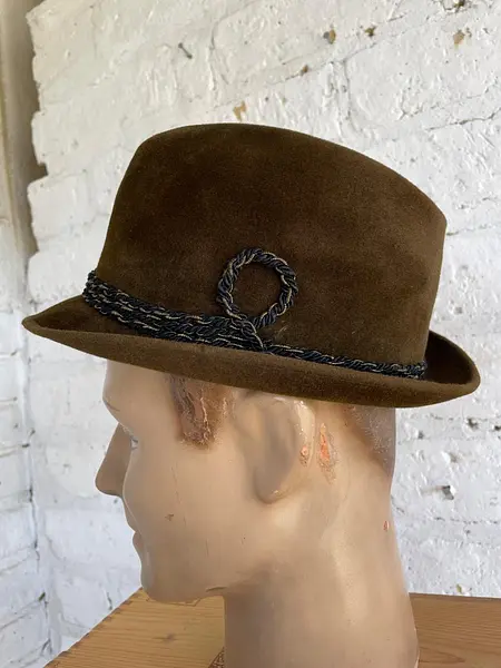 Sombrero Fedora Darwin Cinta Entrelazada - Ee.Uu. 1950