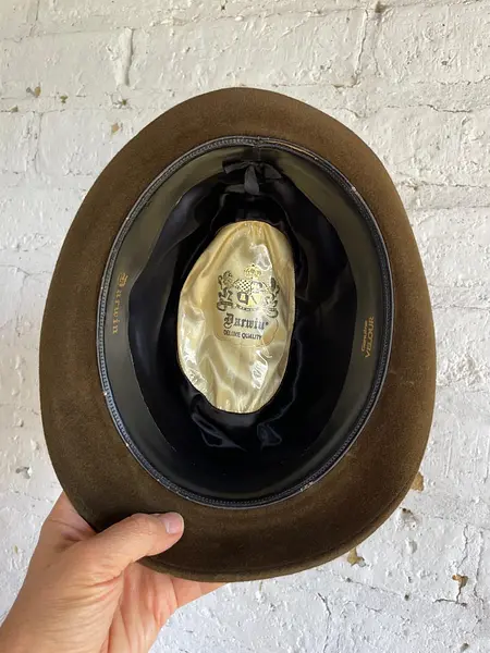 Sombrero Fedora Darwin Cinta Entrelazada - Ee.Uu. 1950