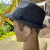 Sombrero Fedora Cremeux Talla 38 Ala Corta