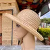 Sombrero De Paja Natural Cinta Trenzada Rhea Edwards