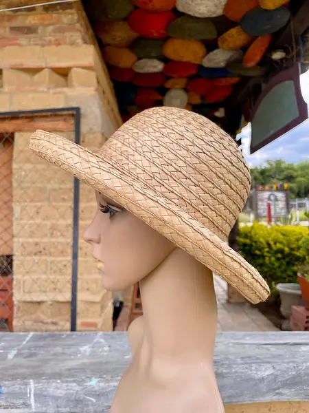 Sombrero De Paja Natural Cinta Trenzada Rhea Edwards
