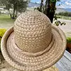 Sombrero De Paja Natural Cinta Trenzada Rhea Edwards